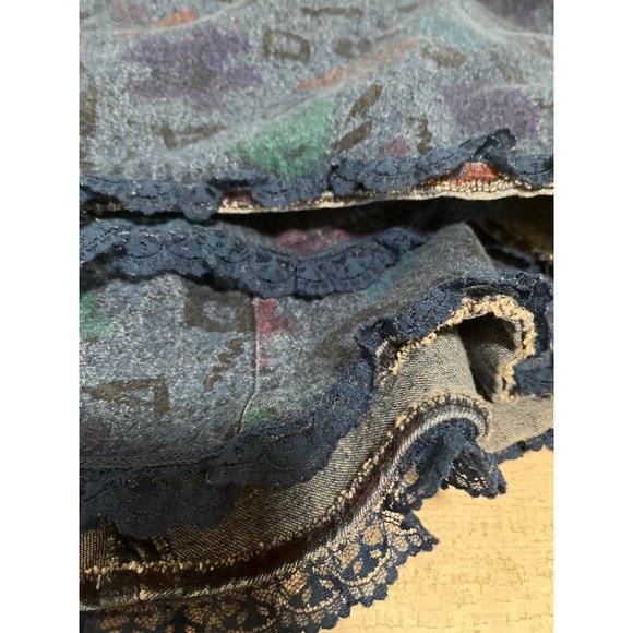 Vintage denim full skirt size 9/10 - Picture 3 of 5